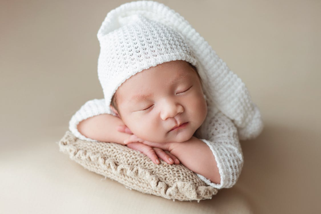 newborn baby portrait symbolizing most popular baby names worldwide