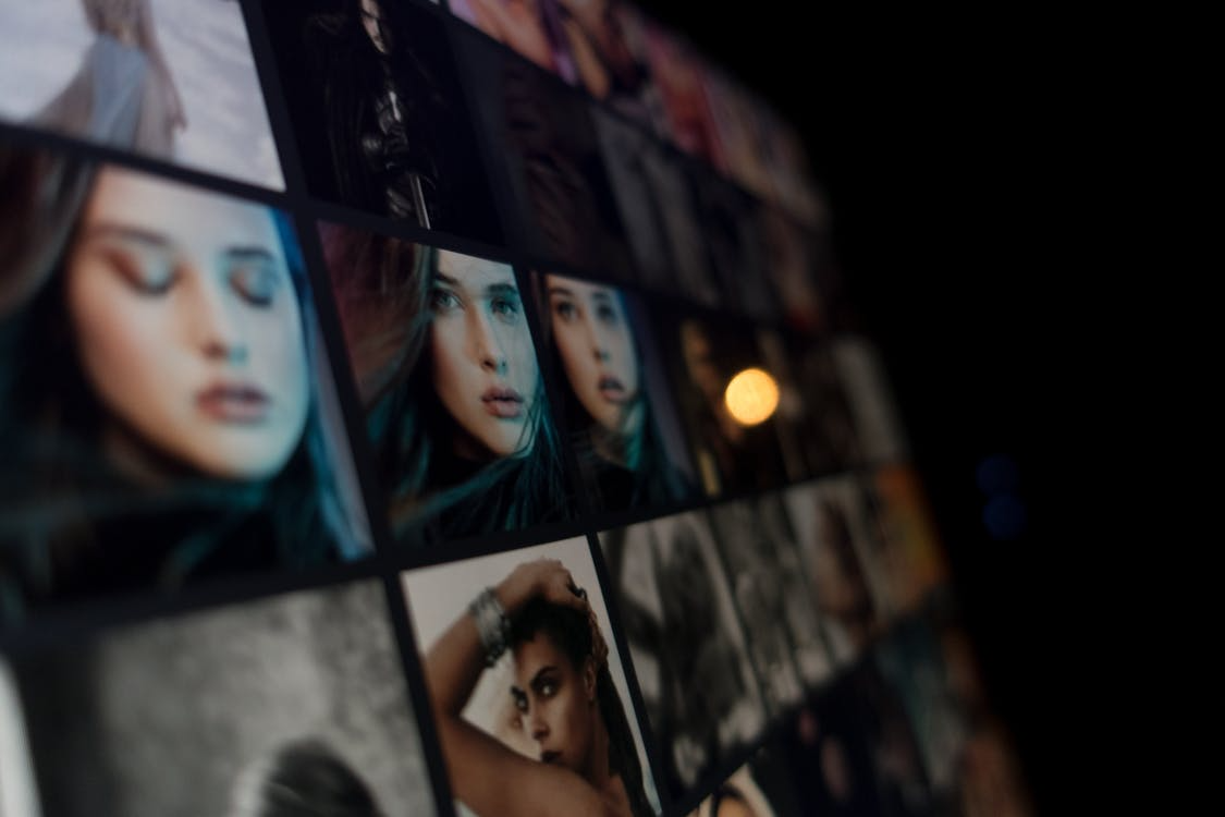 collage of digital images showing beauty standards around the world