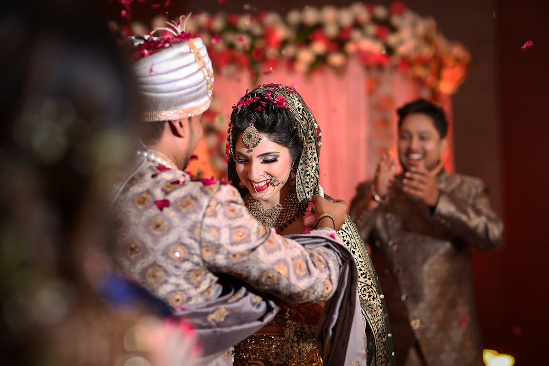 Traditional Indian wedding ceremony showing wedding traditions around the world